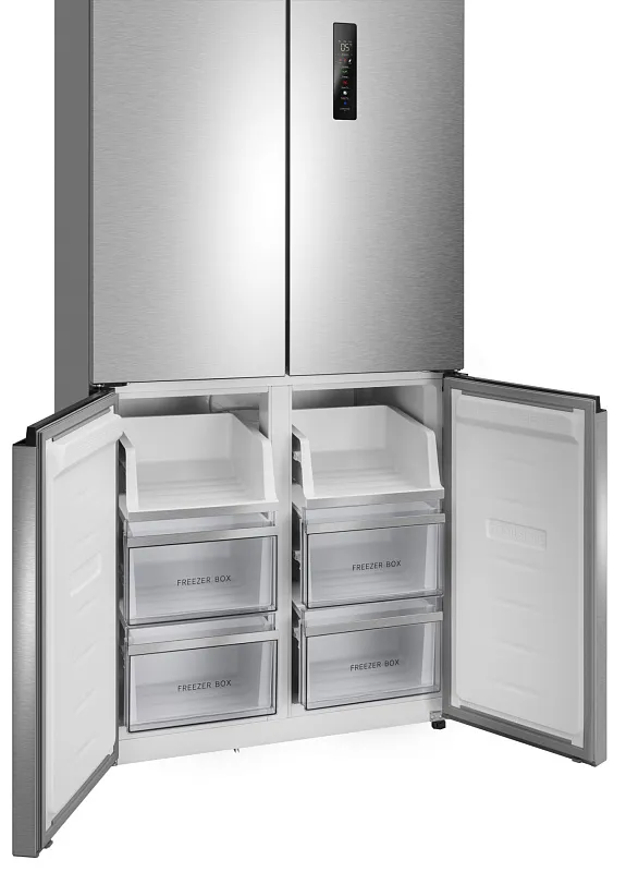 Холодильник отдельностоящий с инвертором MEFERI MFR83IX TOTAL NO FROST CROSS DOOR COMFORT