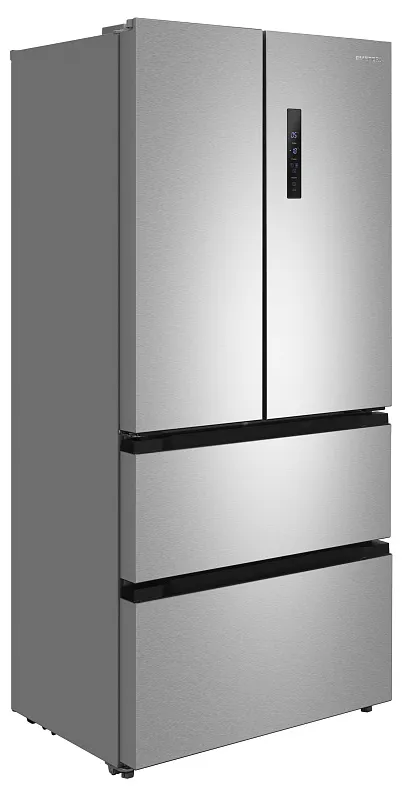 Холодильник отдельностоящий, с инвертором MEFERI MFR83IX TOTAL NO FROST FRENCH DOOR COMFORT, двухкамерный, с зоной свежести, с льдогенератором