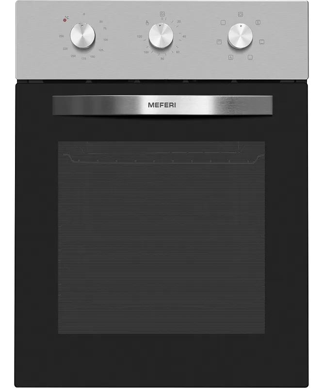 Фото dukhovoy_shkaf_elektricheskiy_meo456ix_light на сайте meferi-home.ru Духовой шкаф электрический MEFERI MEO456IX LIGHT - изображение dukhovoy_shkaf_elektricheskiy_meo456ix_light