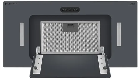 Вытяжка кухонная MEFERI INBOX60GR GLASS ULTRA, 60 см, встраиваемая, серая, стекло, производительность 900 м3/ч, 3 скорости, низкий уровень шума, режимы отвод и рециркуляция, гарантия 3 года Вытяжка кухонная MEFERI INBOX60GR GLASS ULTRA, 60 см, встраиваемая, серая, стекло, производительность 900 м3/ч, 3 скорости, низкий уровень шума, режимы отвод и рециркуляция, гарантия 3 года
