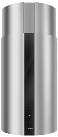 Вытяжка кухонная цилиндрическая настенная MEFERI TUBE40IX COMFORT PLUS, 40 см, серая, производительность 1200 м3/ч, 5 скоростей, низкий уровень шума, режимы отвод и рециркуляция, сенсорное управление, гарантия 3 года Вытяжка кухонная цилиндрическая настенная MEFERI TUBE40IX COMFORT PLUS, 40 см, серая, производительность 1200 м3/ч, 5 скоростей, низкий уровень шума, режимы отвод и рециркуляция, сенсорное управление, гарантия 3 года