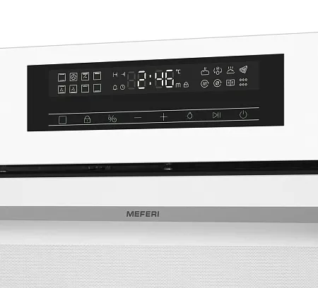 Духовой шкаф электрический MEFERI MEO6016WH COMFORT PLUS Духовой шкаф электрический MEFERI MEO6016WH COMFORT PLUS