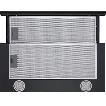 Вытяжка телескопическая кухонная MEFERI SLIDEBOX60BK GLASS ULTRA, 60 см, черная, стекло, производительность 850 м3/ч, 2 скорости, низкий уровень шума, режимы отвод и рециркуляция, гарантия 3 года Вытяжка телескопическая кухонная MEFERI SLIDEBOX60BK GLASS ULTRA, 60 см, черная, стекло, производительность 850 м3/ч, 2 скорости, низкий уровень шума, режимы отвод и рециркуляция, гарантия 3 года