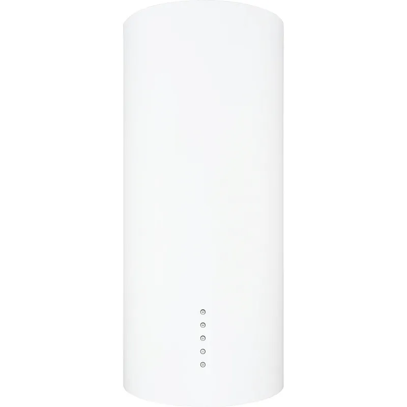 Вытяжка кухонная цилиндрическая пристенная MEFERI TUBE35WH ULTRA, 40 см, белая, производительность 1200 м3/ч, 3 скорости, низкий уровень шума, режимы отвод и рециркуляция, гарантия 3 года