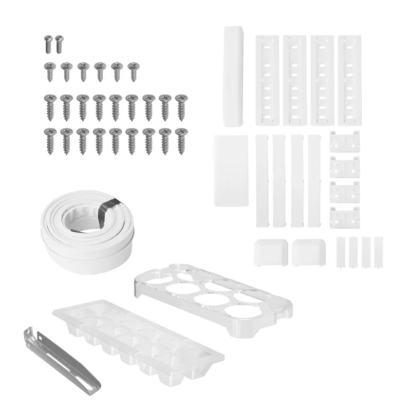 Холодильник встраиваемый MEFERI MBR177 COMBI NO FROST POWER (модификация 2025), двухкамерный, двухдверный, перенавешиваемые двери, суперохлаждение, с зоной свежести