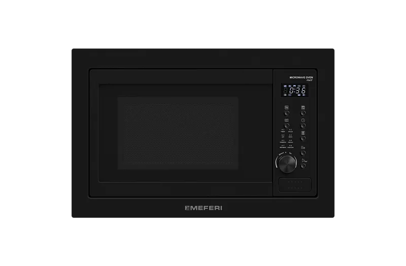 Фото mikrovolnovaya_pech_vstraivaemaya_mmo6025bk_power на сайте meferi-home.ru Микроволновая печь встраиваемая MEFERI MMO6025BK POWER - изображение mikrovolnovaya_pech_vstraivaemaya_mmo6025bk_power