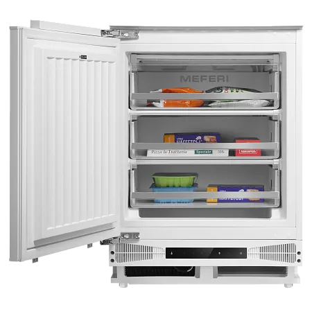 Морозильная камера MEFERI MBF82 LOW FROST LIGHT, встраиваемая под столешницу