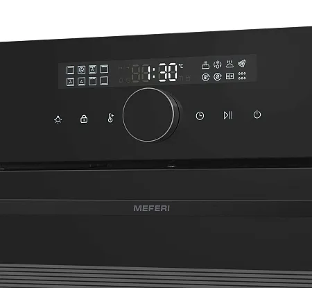 Духовой шкаф электрический MEFERI MEO6017BK ULTRA Духовой шкаф электрический MEFERI MEO6017BK ULTRA