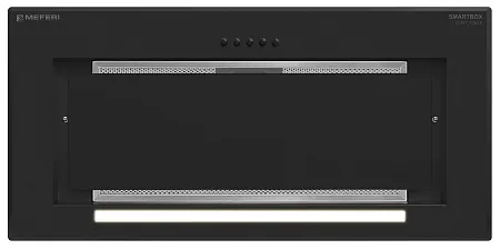 Вытяжка кухонная MEFERI SMARTBOX60BK GLASS POWER, 60 см, встраиваемая, черная, стекло, производительность 900 м3/ч, 3 скорости, низкий уровень шума, режимы отвод и рециркуляция, гарантия 3 года Вытяжка кухонная MEFERI SMARTBOX60BK GLASS POWER, 60 см, встраиваемая, черная, стекло, производительность 900 м3/ч, 3 скорости, низкий уровень шума, режимы отвод и рециркуляция, гарантия 3 года