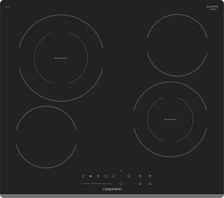 Варочная панель электрическая MEFERI MEH604BK COMFORT PLUS Варочная панель электрическая MEFERI MEH604BK COMFORT PLUS