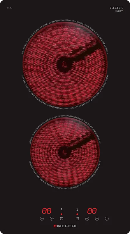 Фото varochnaya_panel_elektricheskaya_meh302bk_comfort на сайте meferi-home.ru Варочная панель электрическая MEFERI MEH302BK COMFORT - изображение varochnaya_panel_elektricheskaya_meh302bk_comfort