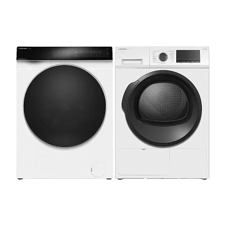 Комплект из стиральной и сушильной машин белый MEFERI MS10WH87 COMFORT Комплект из стиральной и сушильной машин белый MEFERI MS10WH87 COMFORT