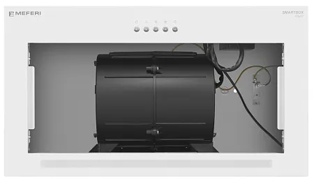 Вытяжка кухонная MEFERI SMARTBOX52WH POWER, 52 см, встраиваемая, белая, производительность 900 м3/ч, 3 скорости, низкий уровень шума, режимы отвод и рециркуляция, гарантия 3 года Вытяжка кухонная MEFERI SMARTBOX52WH POWER, 52 см, встраиваемая, белая, производительность 900 м3/ч, 3 скорости, низкий уровень шума, режимы отвод и рециркуляция, гарантия 3 года