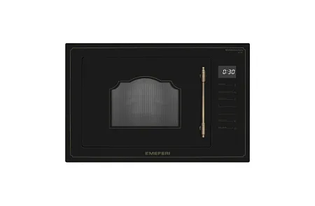 Микроволновая печь встраиваемая MEFERI MMO6025BK RETRO Микроволновая печь встраиваемая MEFERI MMO6025BK RETRO
