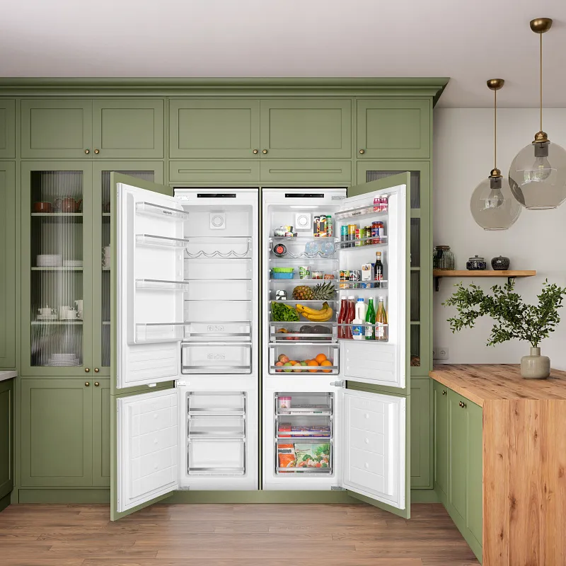 Комплект встраиваемой техники из холодильников MEFERI MS193 CROSS DOOR LIGHT