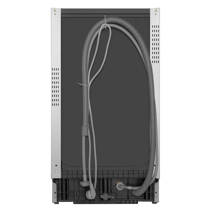 Посудомоечная машина узкая встраиваемая MEFERI MDW4562 LIGHT, 45 см, 9 комплектов посуды, 6 программ, 2 корзины, половинная загрузка, отсрочка, таймер, защита от протечек