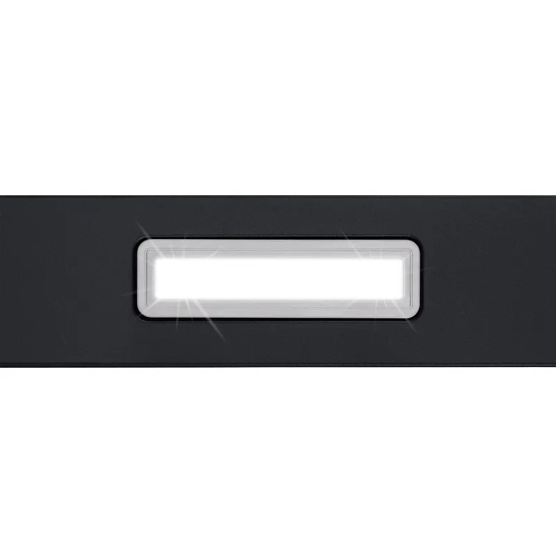 Вытяжка телескопическая кухонная MEFERI SLIDEBOX60BK LIGHT, 60 см, черный, производительность 650 м3/ч, 2 скорости, низкий уровень шума, режимы отвод и рециркуляция, гарантия 3 года