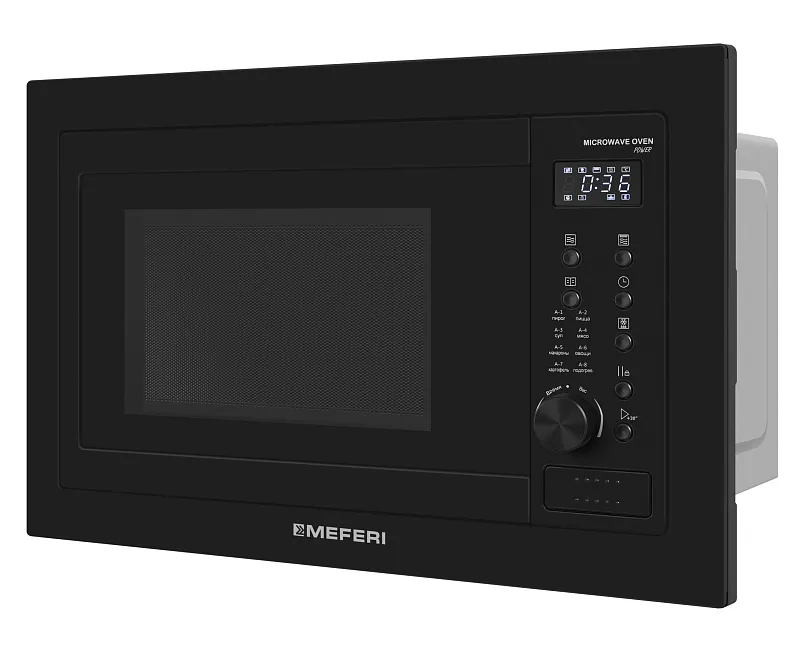 Микроволновая печь встраиваемая MEFERI MMO6025BK POWER