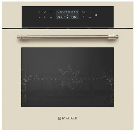 Духовой шкаф электрический MEFERI MEO6010BG RETRO