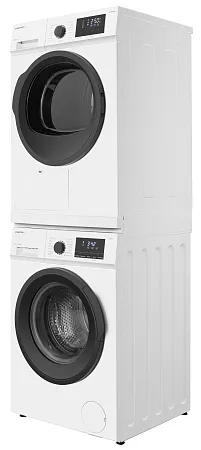 Колонна из стиральной и сушильной машин белая MEFERI MS10WH81 ULTRA Колонна из стиральной и сушильной машин белая MEFERI MS10WH81 ULTRA