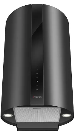 Вытяжка кухонная цилиндрическая настенная MEFERI TUBE40BK COMFORT PLUS, 40 см, черная, производительность 1200 м3/ч, 5 скоростей, низкий уровень шума, режимы отвод и рециркуляция, сенсорное управление, гарантия 3 года Вытяжка кухонная цилиндрическая настенная MEFERI TUBE40BK COMFORT PLUS, 40 см, черная, производительность 1200 м3/ч, 5 скоростей, низкий уровень шума, режимы отвод и рециркуляция, сенсорное управление, гарантия 3 года