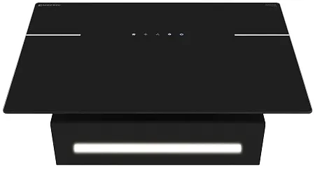 Вытяжка кухонная MEFERI AIRBOX60BK ULTRA, 60 см, наклонная, черная, стекло, производительность 1100 м3/ч, 3 скорости, низкий уровень шума, режимы отвод и рециркуляция, гарантия 3 года Вытяжка кухонная MEFERI AIRBOX60BK ULTRA, 60 см, наклонная, черная, стекло, производительность 1100 м3/ч, 3 скорости, низкий уровень шума, режимы отвод и рециркуляция, гарантия 3 года