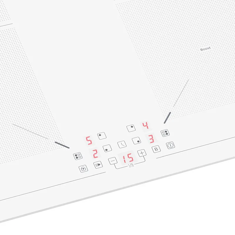 Варочная панель индукционная MEFERI MIH604WH ULTRA