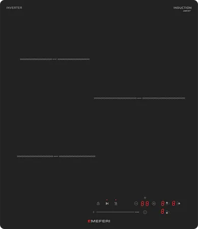 Варочная панель индукционная с инвертором MEFERI MIH453BK COMFORT Варочная панель индукционная с инвертором MEFERI MIH453BK COMFORT