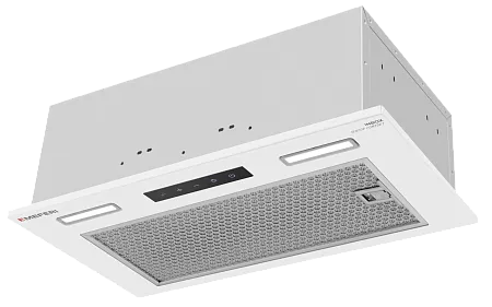 Вытяжка кухонная MEFERI INBOX52WH SENSOR COMFORT, 52 см, встраиваемая, белая, производительность 950 м3/ч, 3 скорости, низкий уровень шума, режимы отвод и рециркуляция, сенсорное управление, пульт дистационного управления, гарантия 3 года Вытяжка кухонная MEFERI INBOX52WH SENSOR COMFORT, 52 см, встраиваемая, белая, производительность 950 м3/ч, 3 скорости, низкий уровень шума, режимы отвод и рециркуляция, сенсорное управление, пульт дистационного управления, гарантия 3 года