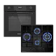 Комплект встраиваемой техники 60см черный MEFERI MS60BK21 - изображение komplekt_vstraivaemoy_tekhniki_meferi_60sm_chernyy_ms60bk21  