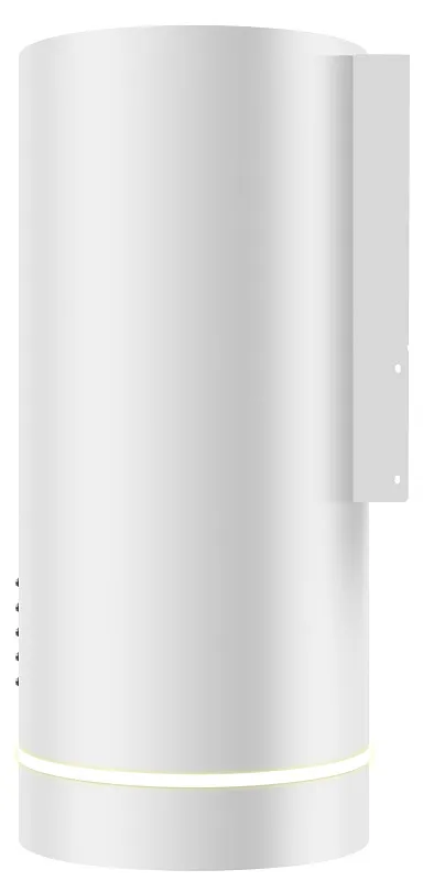 Вытяжка кухонная цилиндрическая настенная MEFERI TUBE35WH COMFORT, 35 см, белая, производительность 1200 м3/ч, 3 скорости, низкий уровень шума, режимы отвод и рециркуляция, гарантия 3 года