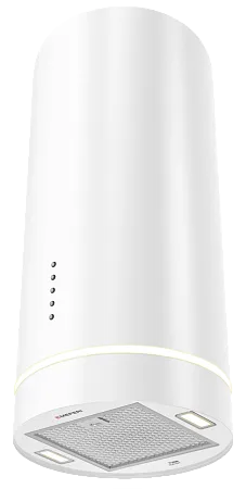 Вытяжка кухонная цилиндрическая настенная MEFERI TUBE35WH COMFORT, 35 см, белая, производительность 1200 м3/ч, 3 скорости, низкий уровень шума, режимы отвод и рециркуляция, гарантия 3 года Вытяжка кухонная цилиндрическая настенная MEFERI TUBE35WH COMFORT, 35 см, белая, производительность 1200 м3/ч, 3 скорости, низкий уровень шума, режимы отвод и рециркуляция, гарантия 3 года