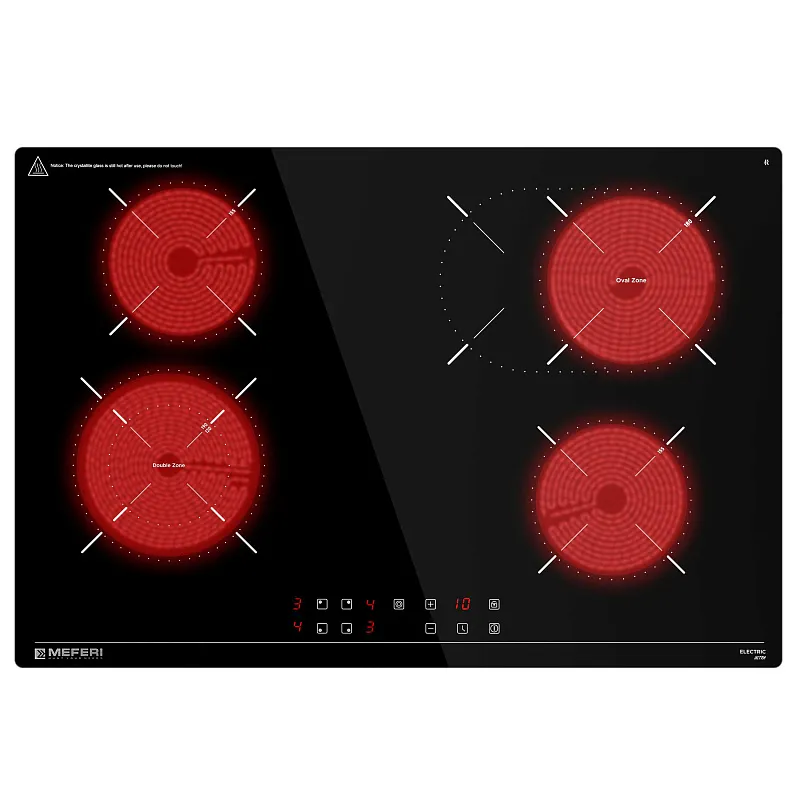 Варочная панель электрическая MEFERI MEH754BK ULTRA