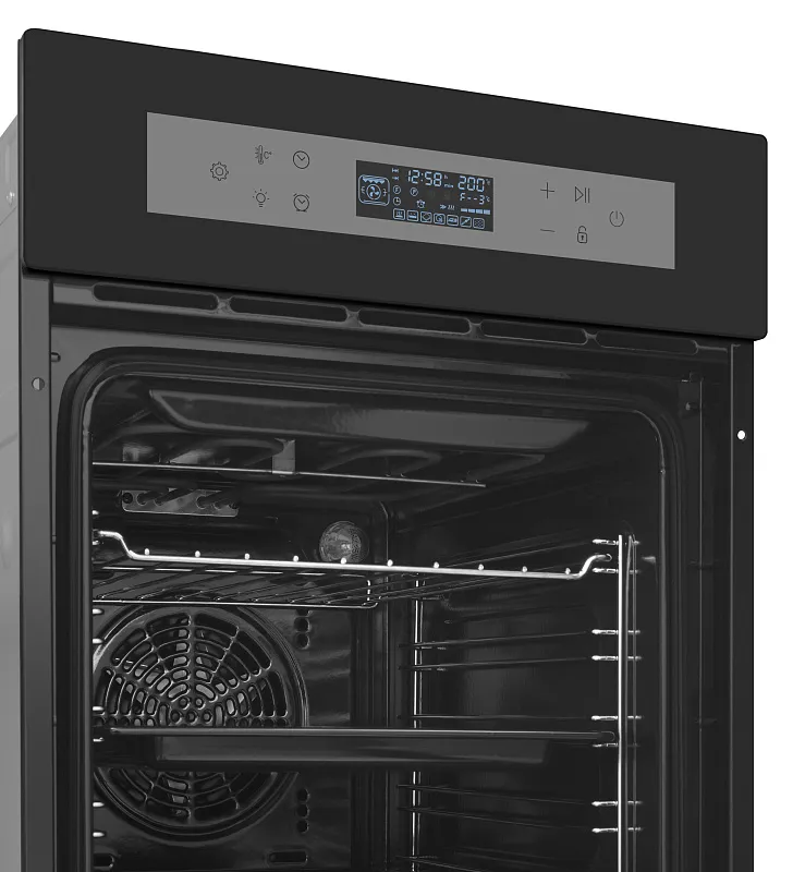 Духовой шкаф электрический MEFERI MEO4511BK COMFORT PLUS