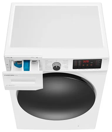 Стиральная машина с инвертором и паром MEFERI MFW091216WH ULTRA отдельностоящая белая, загрузка 9 кг Стиральная машина с инвертором и паром MEFERI MFW091216WH ULTRA отдельностоящая белая, загрузка 9 кг