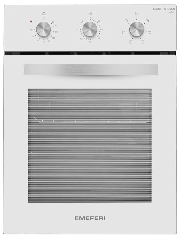 Фото dukhovoy_shkaf_elektricheskiy_meo456wh_light на сайте meferi-home.ru Духовой шкаф электрический MEFERI MEO456WH LIGHT - изображение dukhovoy_shkaf_elektricheskiy_meo456wh_light