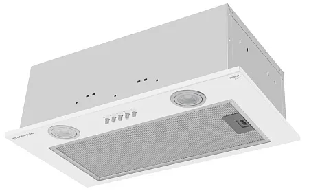 Вытяжка кухонная MEFERI INBOX52WH LIGHT, 52 см, встраиваемая, белая, производительность 650 м3/ч, 3 скорости, низкий уровень шума, режимы отвод и рециркуляция, гарантия 3 года Вытяжка кухонная MEFERI INBOX52WH LIGHT, 52 см, встраиваемая, белая, производительность 650 м3/ч, 3 скорости, низкий уровень шума, режимы отвод и рециркуляция, гарантия 3 года