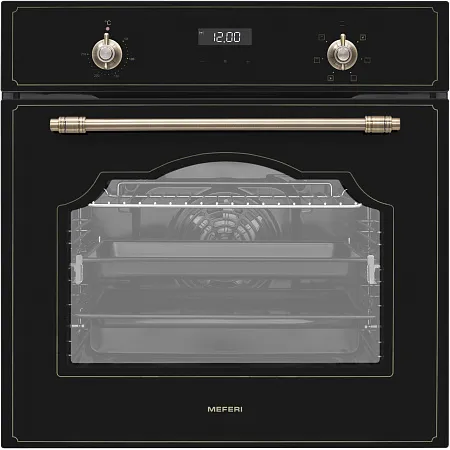 Духовой шкаф электрический MEO606BK RETRO Духовой шкаф электрический MEO606BK RETRO