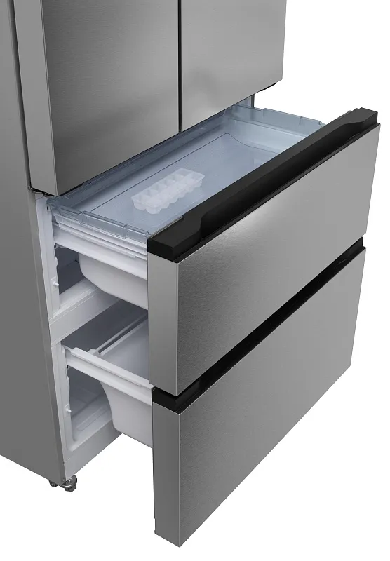 Холодильник отдельностоящий, с инвертором MEFERI MFR83IX TOTAL NO FROST FRENCH DOOR COMFORT, двухкамерный, с зоной свежести, с льдогенератором