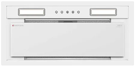 Вытяжка кухонная MEFERI INBOX60WH COMFORT PLUS, 60 см, встраиваемая, белая, производительность 1200 м3/ч, 3 скорости, низкий уровень шума, режимы отвод и рециркуляция, гарантия 3 года Вытяжка кухонная MEFERI INBOX60WH COMFORT PLUS, 60 см, встраиваемая, белая, производительность 1200 м3/ч, 3 скорости, низкий уровень шума, режимы отвод и рециркуляция, гарантия 3 года