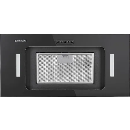 Вытяжка кухонная MEFERI INBOX60BK GLASS ULTRA, 60 см, встраиваемая, черная, стекло, производительность 900 м3/ч, 3 скорости, низкий уровень шума, режимы отвод и рециркуляция, гарантия 3 года Вытяжка кухонная MEFERI INBOX60BK GLASS ULTRA, 60 см, встраиваемая, черная, стекло, производительность 900 м3/ч, 3 скорости, низкий уровень шума, режимы отвод и рециркуляция, гарантия 3 года