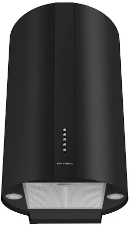 Вытяжка кухонная цилиндрическая настенная MEFERI TUBE40BK POWER, 40 см, черная, производительность 850 м3/ч, 3 скорости, низкий уровень шума, режимы отвод и рециркуляция, гарантия 3 года Вытяжка кухонная цилиндрическая настенная MEFERI TUBE40BK POWER, 40 см, черная, производительность 850 м3/ч, 3 скорости, низкий уровень шума, режимы отвод и рециркуляция, гарантия 3 года