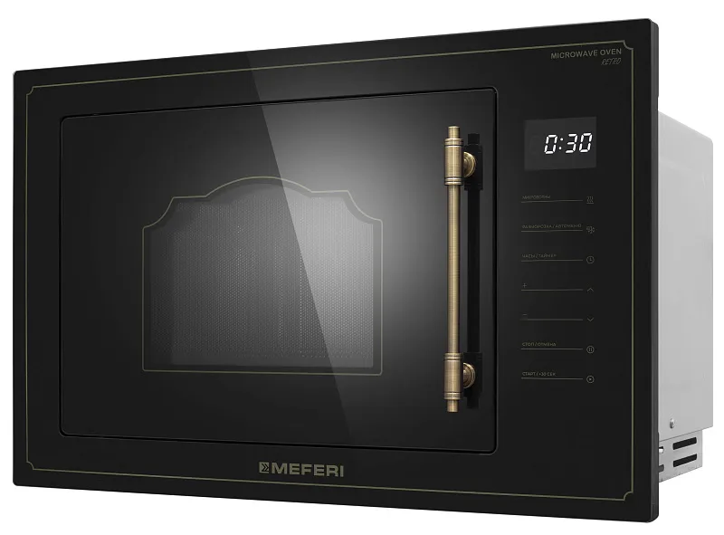 Комплект встраиваемой техники MEFERI 60см черный MS60BK77