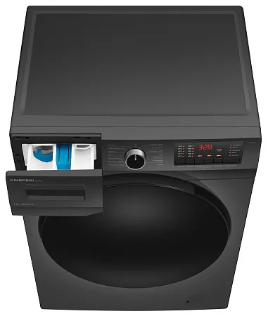 Стиральная машина с инвертором и паром MEFERI MFW091216GR ULTRA отдельностоящая серая, загрузка 9 кг Стиральная машина с инвертором и паром MEFERI MFW091216GR ULTRA отдельностоящая серая, загрузка 9 кг