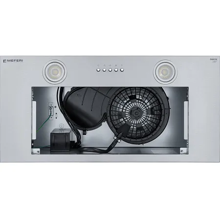 Вытяжка кухонная MEFERI INBOX60IX LIGHT, 60 см, встраиваемая, серая, производительность 650 м3/ч, 3 скорости, низкий уровень шума, режимы отвод и рециркуляция, гарантия 3 года Вытяжка кухонная MEFERI INBOX60IX LIGHT, 60 см, встраиваемая, серая, производительность 650 м3/ч, 3 скорости, низкий уровень шума, режимы отвод и рециркуляция, гарантия 3 года