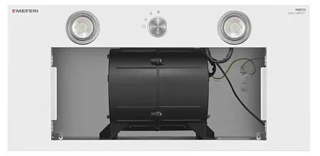 Вытяжка кухонная MEFERI INBOX60WH PUSH COMFORT, 60 см, встраиваемая, белая, производительность 950 м3/ч, 3 скорости, с утапливаемым переключателем, низкий уровень шума, режимы отвод и рециркуляция, гарантия 3 года Вытяжка кухонная MEFERI INBOX60WH PUSH COMFORT, 60 см, встраиваемая, белая, производительность 950 м3/ч, 3 скорости, с утапливаемым переключателем, низкий уровень шума, режимы отвод и рециркуляция, гарантия 3 года