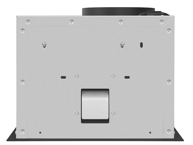 Вытяжка кухонная MEFERI SMARTBOX60BK GLASS POWER, 60 см, встраиваемая, черная, стекло, производительность 900 м3/ч, 3 скорости, низкий уровень шума, режимы отвод и рециркуляция, гарантия 3 года