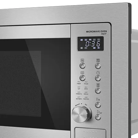 Микроволновая печь встраиваемая MEFERI MMO6025IX POWER Микроволновая печь встраиваемая MEFERI MMO6025IX POWER