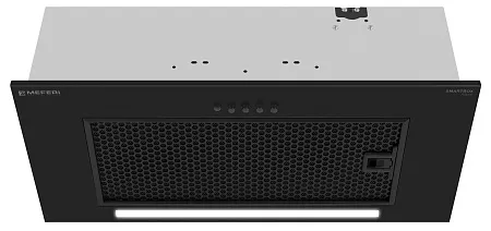 Вытяжка кухонная MEFERI SMARTBOX60BK POWER, 60 см, встраиваемая, черная, производительность 900 м3/ч, 3 скорости, низкий уровень шума, режимы отвод и рециркуляция, гарантия 3 года Вытяжка кухонная MEFERI SMARTBOX60BK POWER, 60 см, встраиваемая, черная, производительность 900 м3/ч, 3 скорости, низкий уровень шума, режимы отвод и рециркуляция, гарантия 3 года